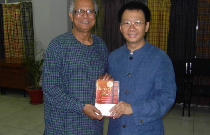 Dr.Lam Talks With Nobel Peace Prize Winner Dr. Yunus