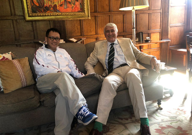 Dr Lam Visits Lord Eatwell