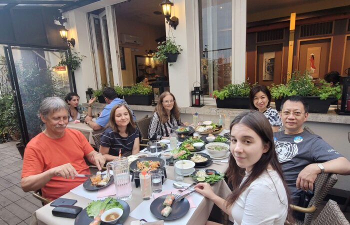 On 15 June 2022, Dr. Lam Hosted Dinner For A Refugee Family From Ukraine To Geneva