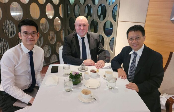 On 7 Sep 2022, Dr. Lam Had Lunch With Consul General Aleksander Danda Of Poland In Hong Kong.