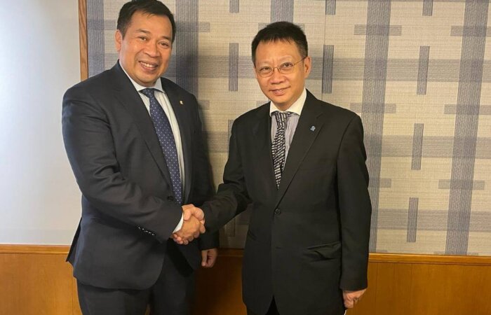 On 2 December 2022, Dr. Lam Met  Mr. Vanno Noupech, The UNHCR Reprsentative In China, In Hong Kong